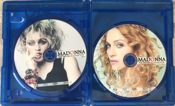 Bluray Madonna The Historical Collection Volume 1 (Videografia) - Imagem 2