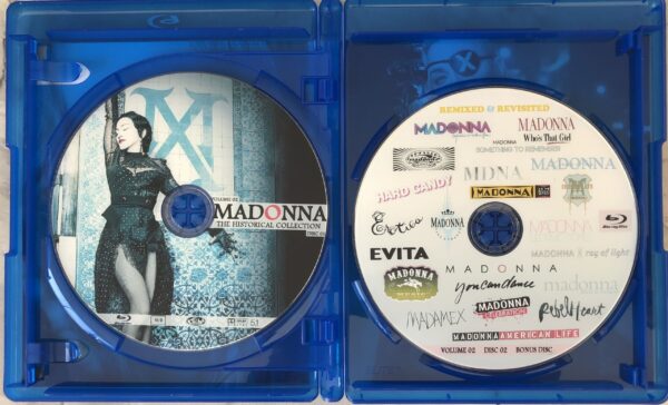 Bluray Madonna The Historical Collection Volume 2 (Videografia) - Imagem 2
