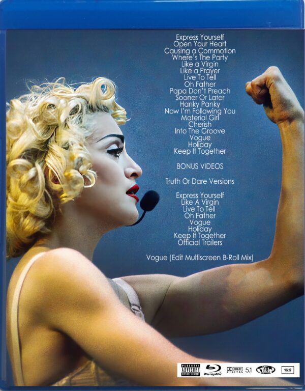 Bluray Madonna Blond Ambition Tour Barcelona - Imagem 2