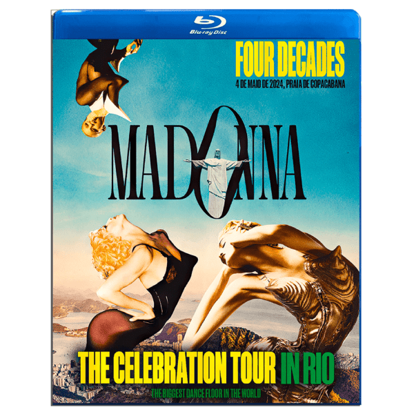 Bluray Madonna Celebration Tour Rio