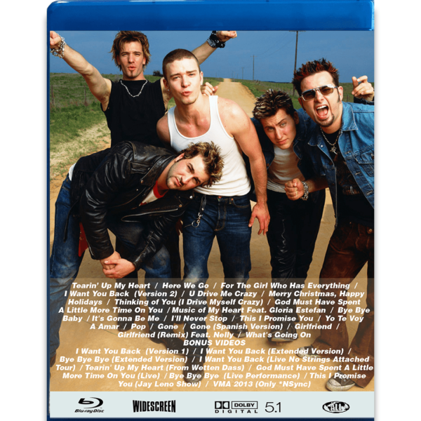 Bluray *NSync The Historical Collection (Videografia) - Imagem 2