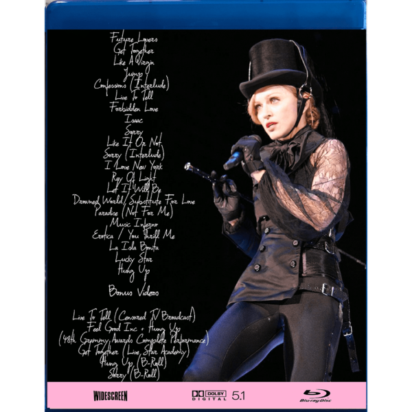 Bluray Madonna The Confessions Tour - Imagem 3