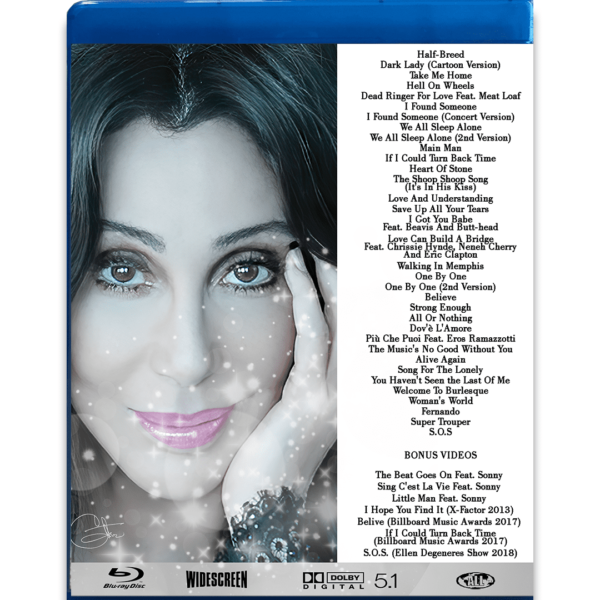 Bluray Cher The Historical Collection (Videografia) - Imagem 2