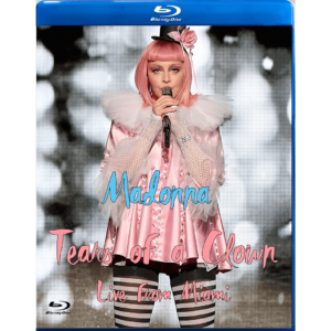 Bluray Madonna Tears Of A Clown Live in Miami
