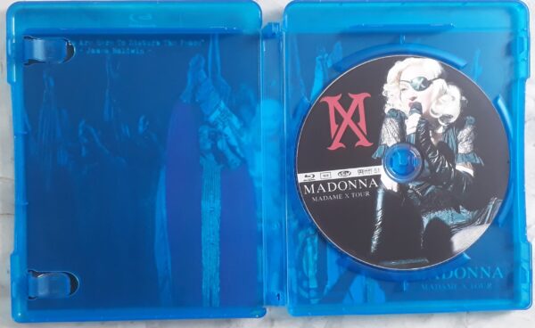 Bluray Madonna MADAME X TOUR - Imagem 2