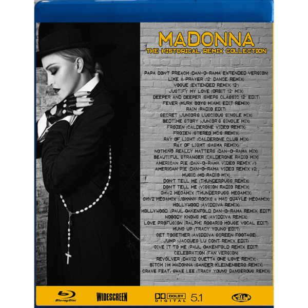 Bluray Madonna The Historical Remix Collection - Imagem 3