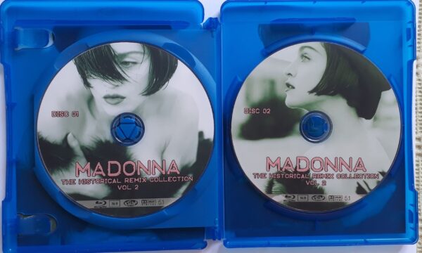 Bluray Madonna The Historical Remix Collection Vol.2 - Imagem 2